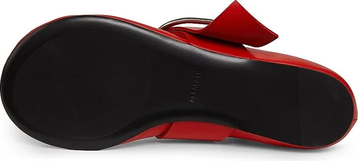 Women's Leather Ballerina Flats - Black - Size 8 - Image 11