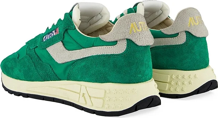 Women's Leather-Blend Low-Top Sneakers - Amazon - Size 5 - Image 3
