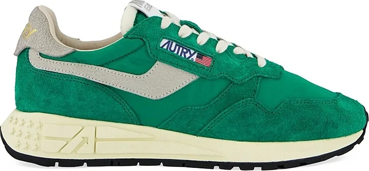 Women's Leather-Blend Low-Top Sneakers - Amazon - Size 5