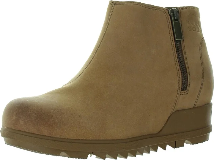 Womens Leather Booties