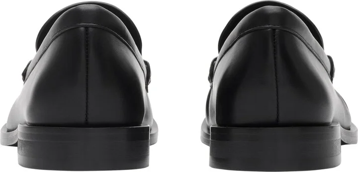Women's Leather Cadet Loafers - Image 11