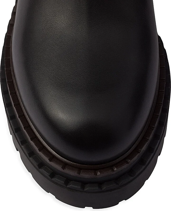 Women's Leather Chelsea Boots - Black - Size 6 - Image 6