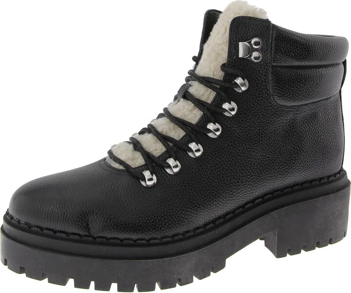 Womens Leather Cold Weather Winter & Snow Boots