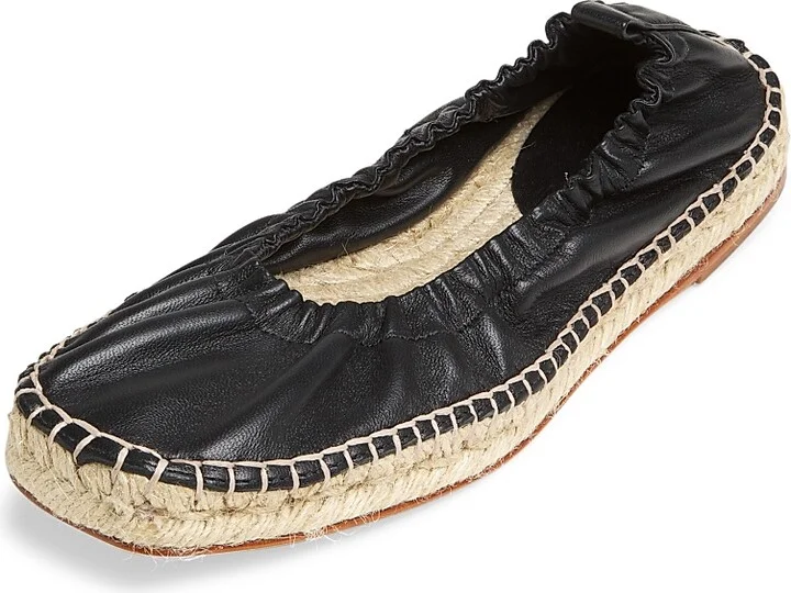 Women's Leather Espadrilles - Miele - Size 5 - Image 7