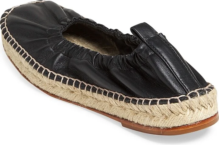 Women's Leather Espadrilles - Miele - Size 5 - Image 8