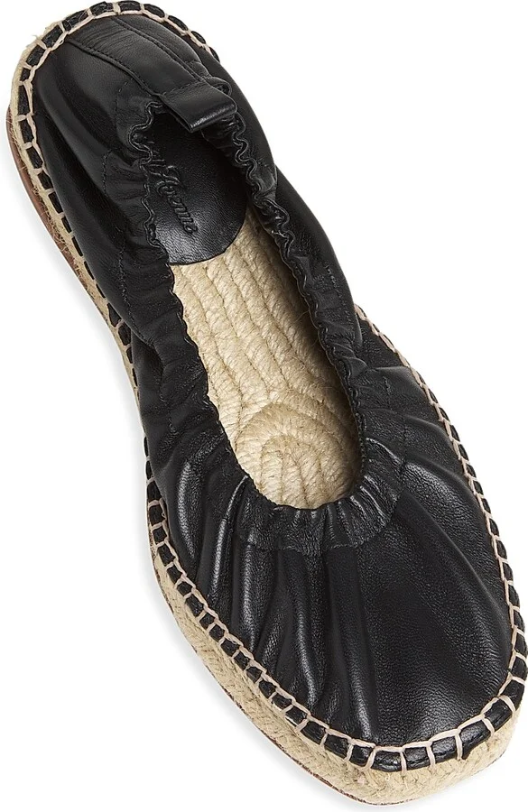 Women's Leather Espadrilles - Miele - Size 5 - Image 9