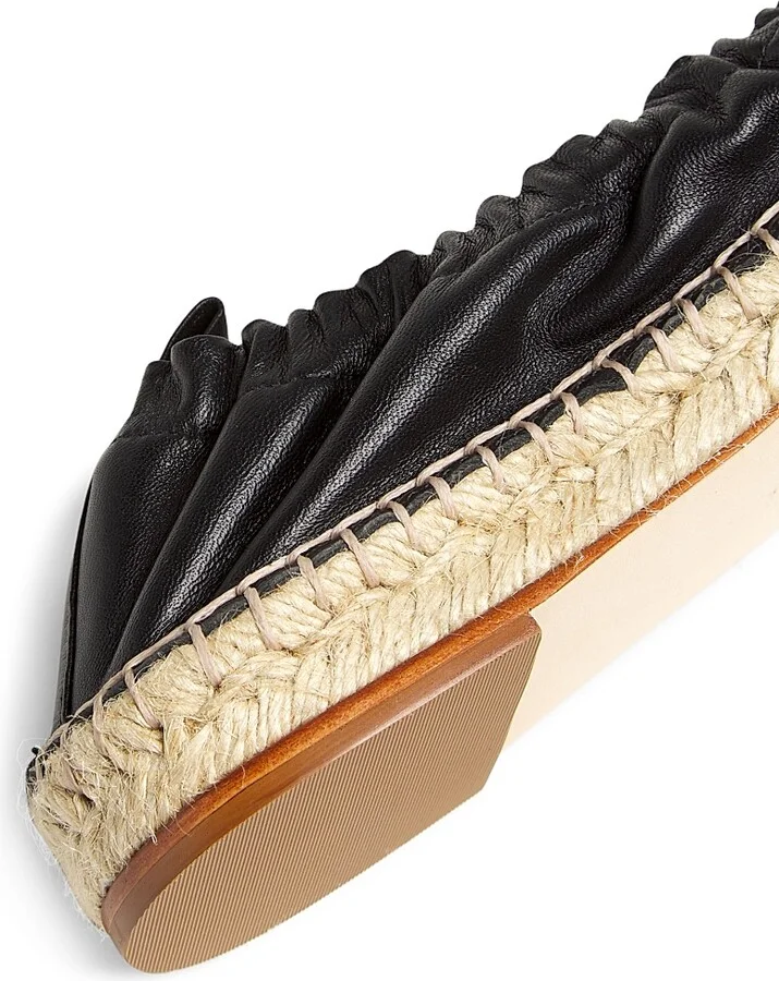 Women's Leather Espadrilles - Miele - Size 5 - Image 10
