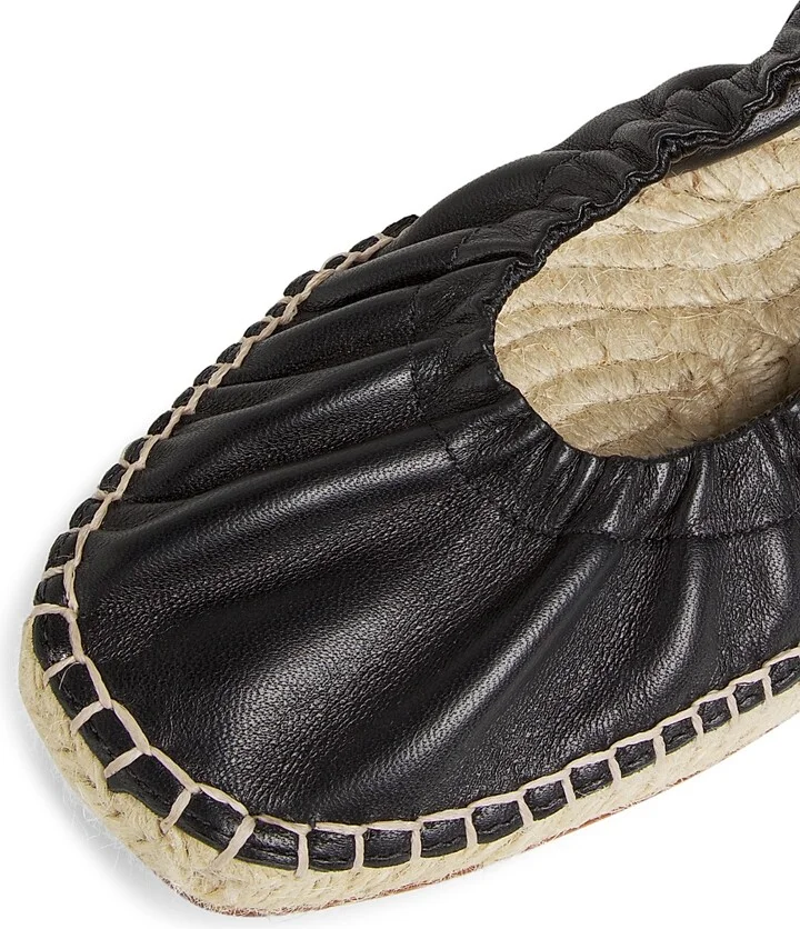 Women's Leather Espadrilles - Miele - Size 5 - Image 11