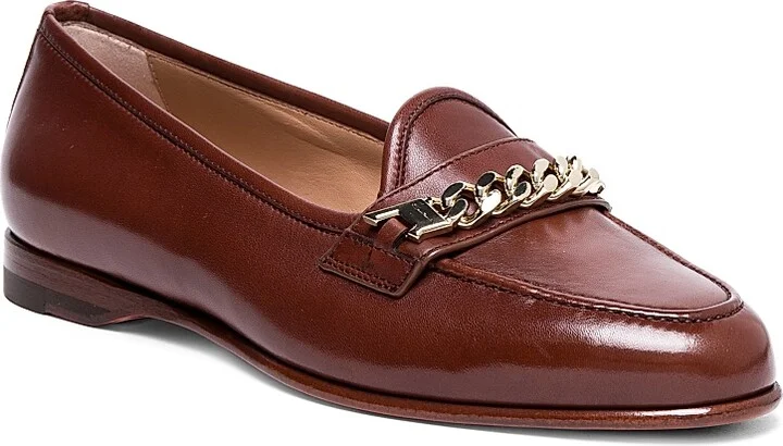 Women's Leather Loafers - Brown - Size 6.5 - Image 2