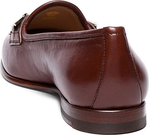 Women's Leather Loafers - Brown - Size 6.5 - Image 4