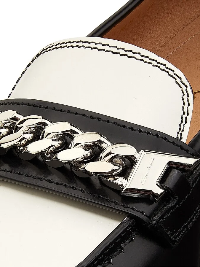 Women's Leather Loafers - Charcoal Grey - Size 5.5 - Image 5