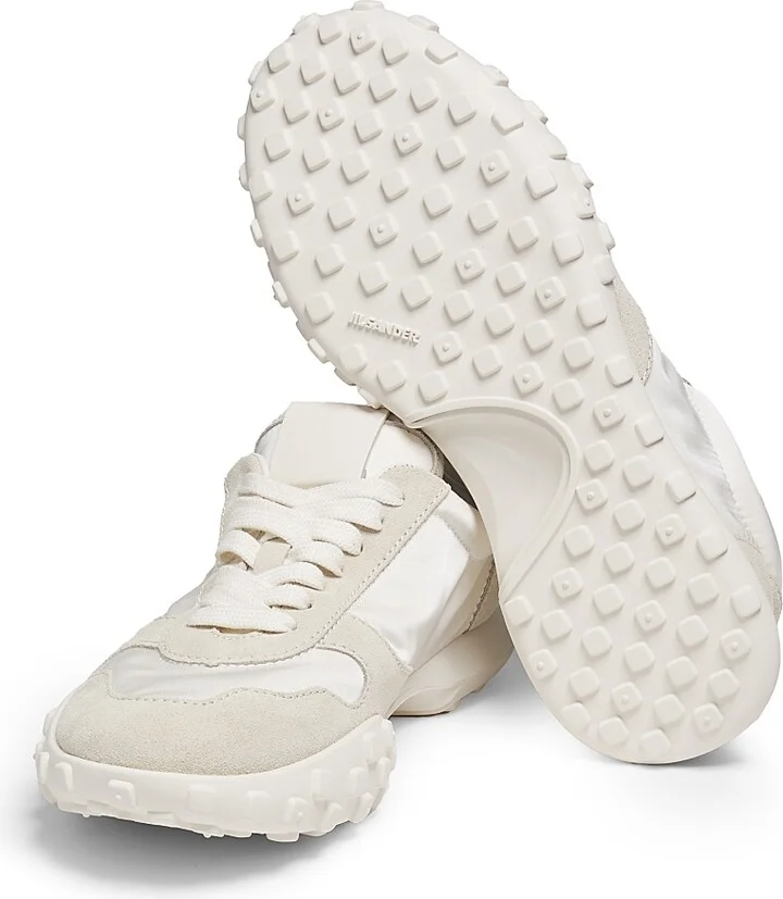 Women's Leather Low-Top Sneakers - Black - Size 7 - Image 11