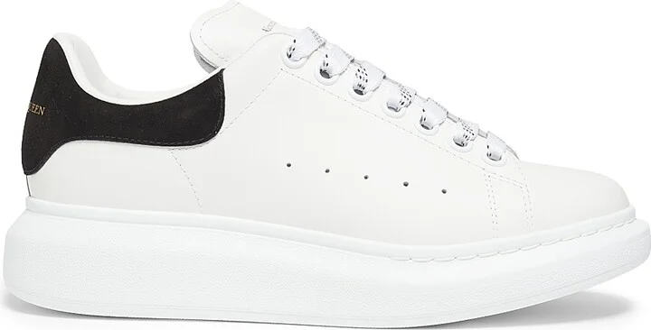 Women's Leather Low-Top Sneakers - White Patchouli - Size 5 - Image 10