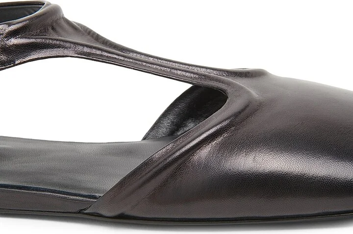 Women's Leather Mary Janes - Black - Size 6 - Image 5