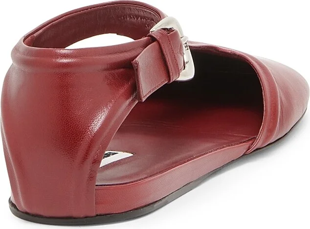 Women's Leather Mary Janes - Black - Size 6 - Image 7