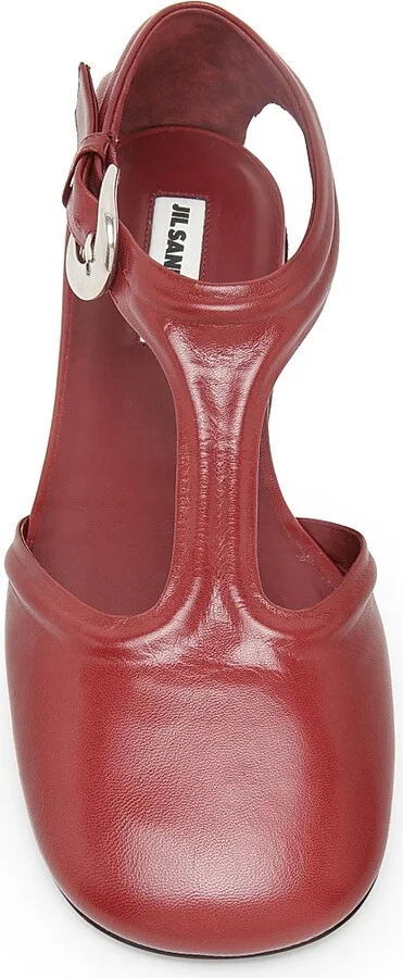 Women's Leather Mary Janes - Black - Size 6 - Image 8