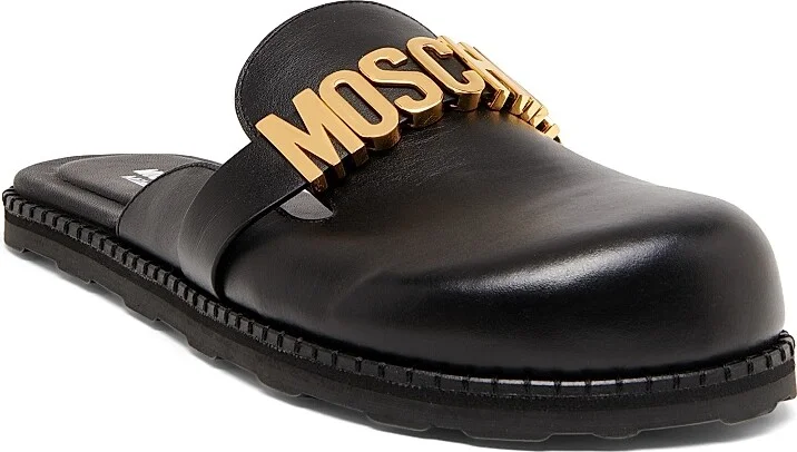 Women's Leather Mules - Black - Size 5 - Image 2