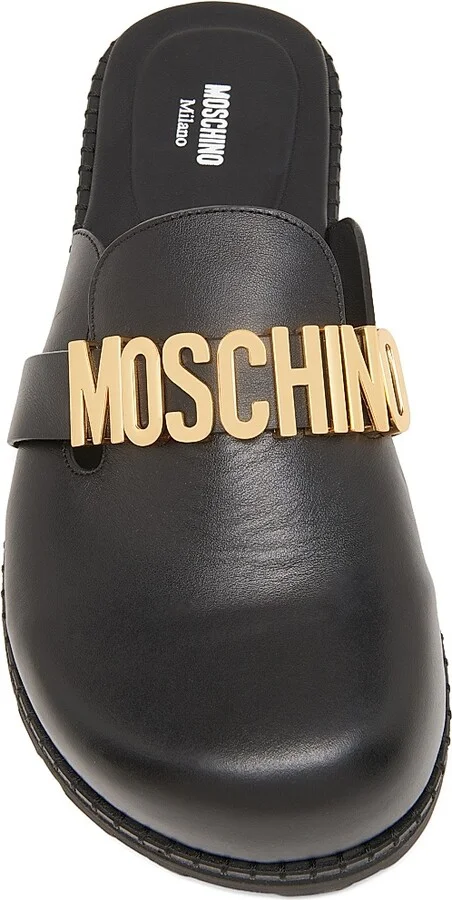 Women's Leather Mules - Black - Size 5 - Image 4