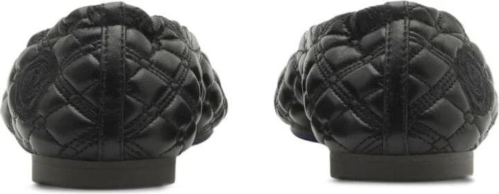 Women's Leather Sadler Ballerinas - Image 3