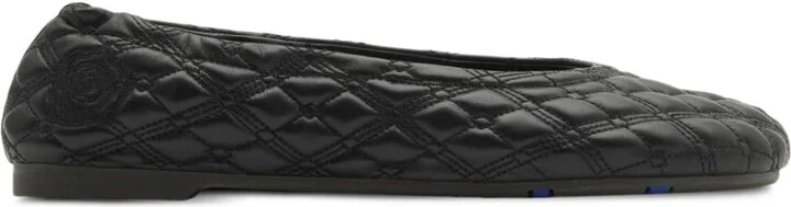 Women's Leather Sadler Ballerinas