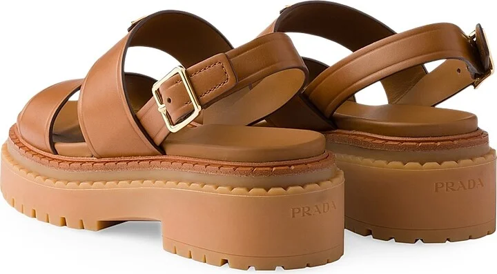 Women's Leather Sandals - Black - Size 6 - Image 6