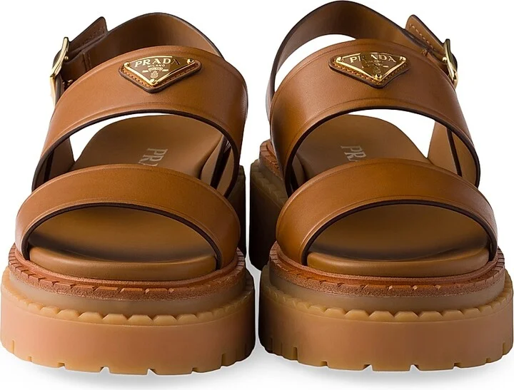 Women's Leather Sandals - Black - Size 6 - Image 7
