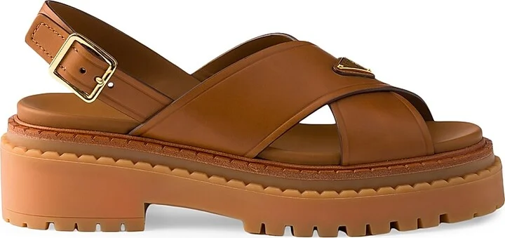 Women's Leather Sandals - Black - Size 7 - Image 9