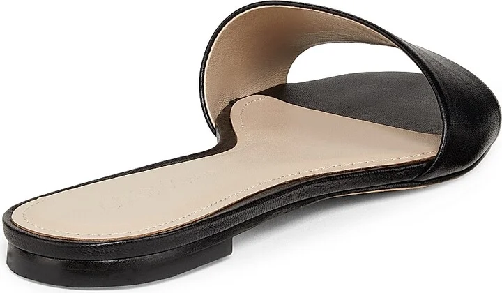 Women's Leather Sandals - Gold - Size 5 - Image 7