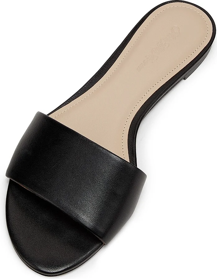 Women's Leather Sandals - Gold - Size 5 - Image 8
