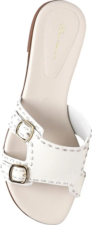 Women's Leather Sandals - White - Size 7.5 - Image 5
