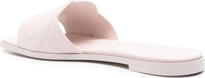Women's Leather Slides - Image 2