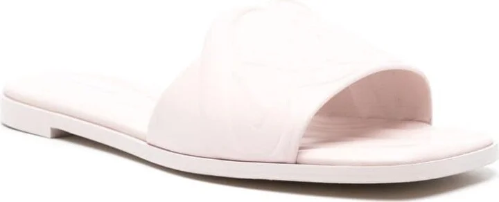 Women's Leather Slides - Image 4