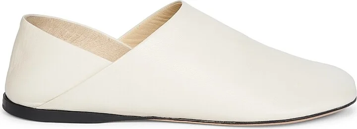 Women's Leather Slippers - Black - Size 5 - Image 10
