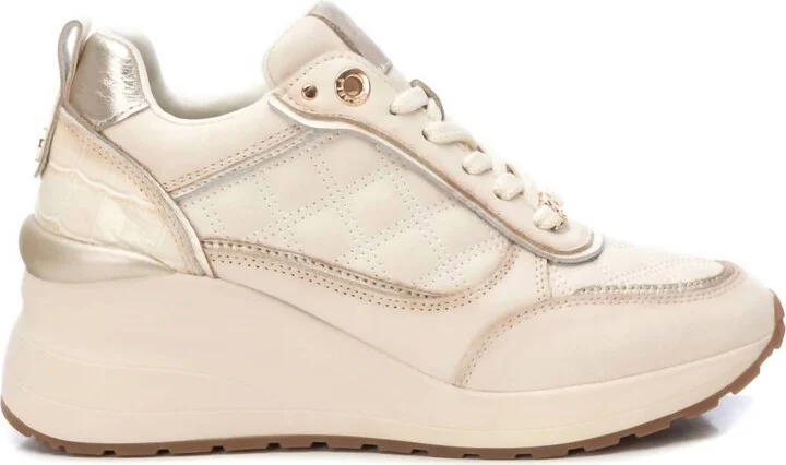 Women's Leather Sneakers In Ice