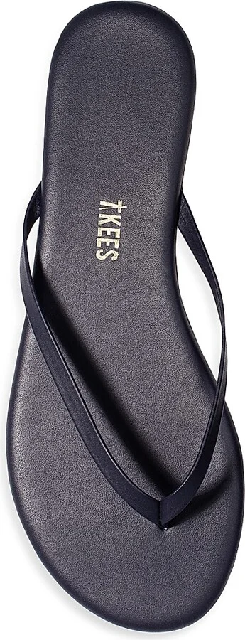 Women's Leather Thong Sandals - Sable - Size 5 - Image 3