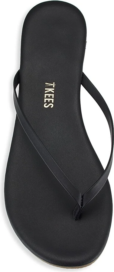Women's Leather Thong Sandals - Sable - Size 5 - Image 5