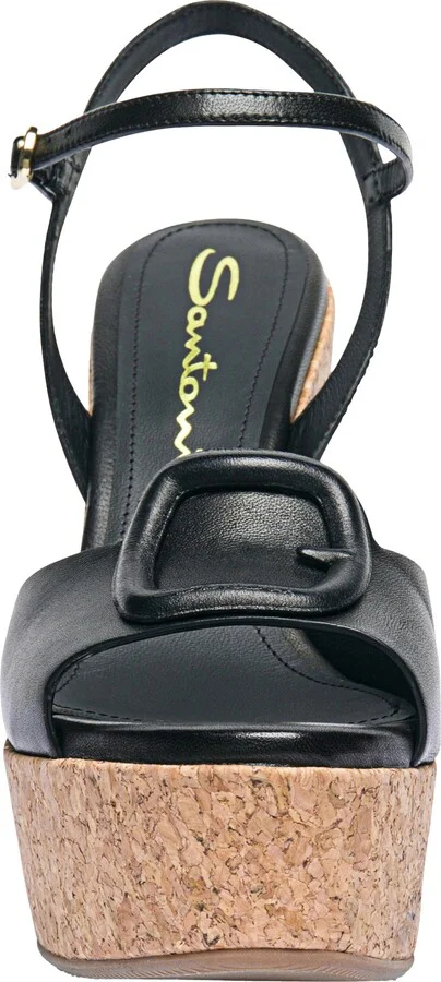 Women's leather wedge - Image 2
