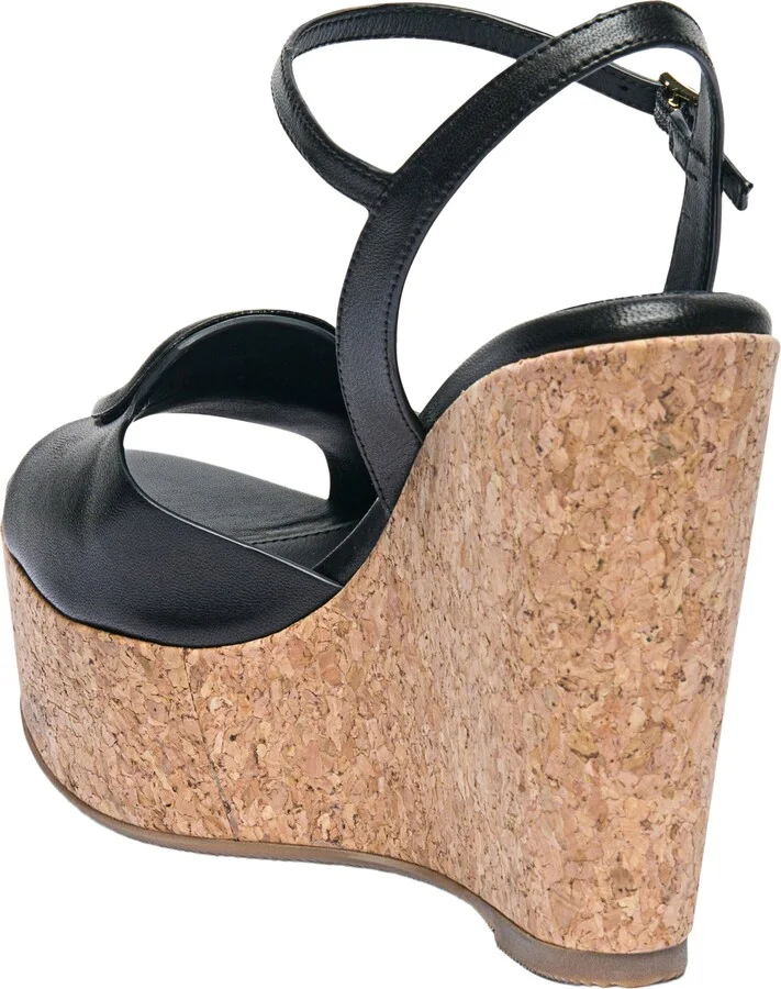 Women's leather wedge - Image 4