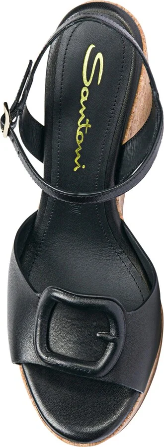 Women's leather wedge - Image 5