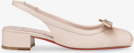 Womens Leche Mamaflirt 30 Leather Slingback Pumps Eur 38/5 Uk Women