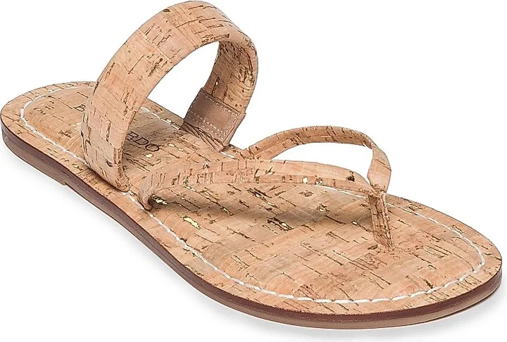 Women's Leia Cork Thong Sandals - Cork - Size 6 - Image 2