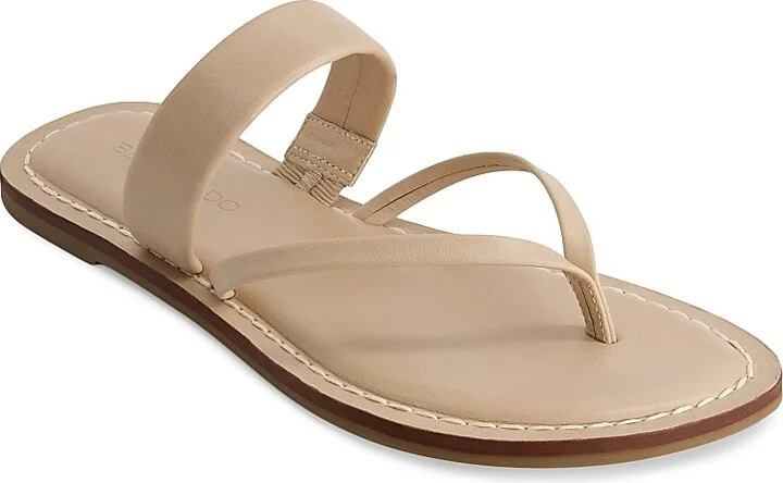 Women's Leia Leather Thong Sandals - Blush - Size 9.5 - Image 2