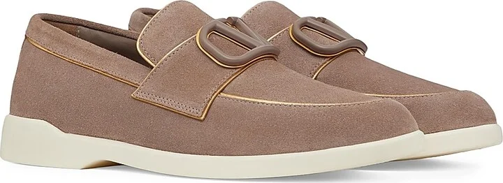 Women's Leisure Flows Split Leather Loafers - Clay Antique Brass - Size 7 - Image 2
