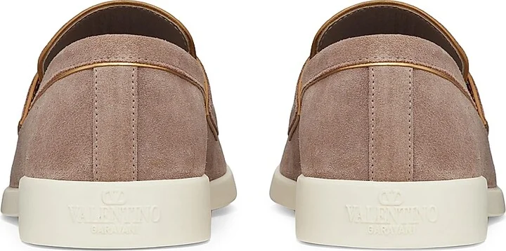 Women's Leisure Flows Split Leather Loafers - Clay Antique Brass - Size 7 - Image 3