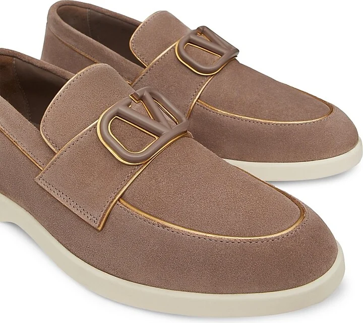 Women's Leisure Flows Split Leather Loafers - Clay Antique Brass - Size 7 - Image 5