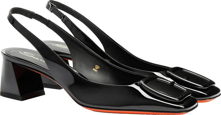 Women's Lemon Patent Sling Back - Image 3