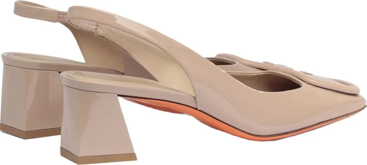 Women's Lemon Patent Sling Back - Image 7