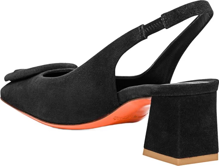 Women's Lemon Suede Sling Back - Image 3