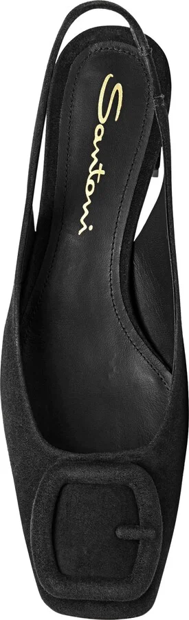 Women's Lemon Suede Sling Back - Image 4