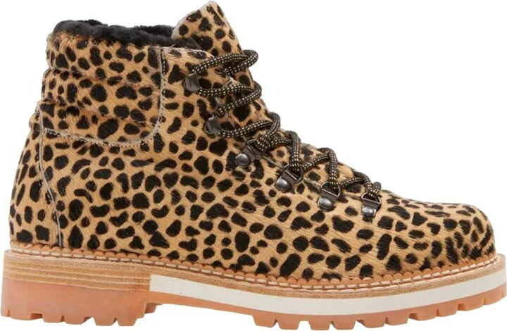 Women's Leopard Print Marlena Shearling Boot In Multicolor